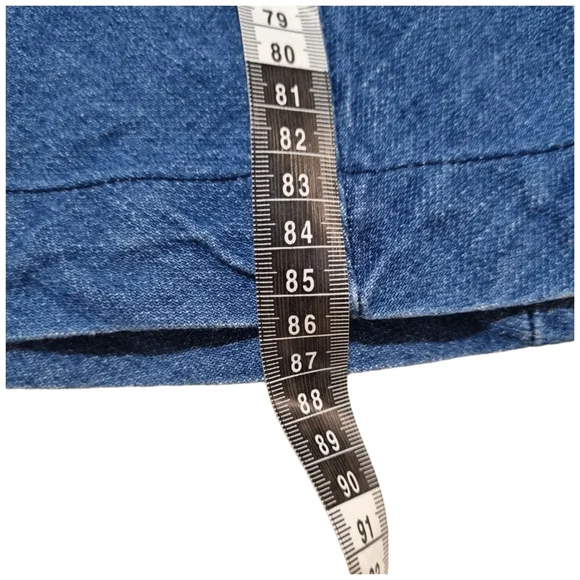 GORMAN Maxi Length Denim Skirt with Embroidery, Size 6 - Picture 6 of 8